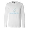 Premium Soft Cotton Long Sleeve Tee - Full Color Printing Thumbnail