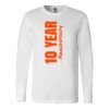 Premium Soft Cotton Long Sleeve Tee - Full Color Printing Thumbnail