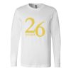 Premium Soft Cotton Long Sleeve Tee - Full Color Printing Thumbnail
