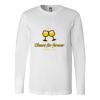 Premium Soft Cotton Long Sleeve Tee - Full Color Printing Thumbnail