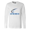 Premium Soft Cotton Long Sleeve Tee - Full Color Printing Thumbnail