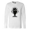 Premium Soft Cotton Long Sleeve Tee - Full Color Printing Thumbnail