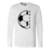 Premium Soft Cotton Long Sleeve Tee - Full Color Printing Thumbnail