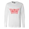 Premium Soft Cotton Long Sleeve Tee - Full Color Printing Thumbnail