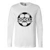 Premium Soft Cotton Long Sleeve Tee - Full Color Printing Thumbnail
