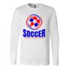 Premium Soft Cotton Long Sleeve Tee - Full Color Printing Thumbnail