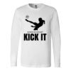 Premium Soft Cotton Long Sleeve Tee - Full Color Printing Thumbnail