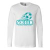Premium Soft Cotton Long Sleeve Tee - Full Color Printing Thumbnail
