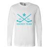 Premium Soft Cotton Long Sleeve Tee - Full Color Printing Thumbnail