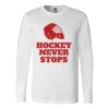Premium Soft Cotton Long Sleeve Tee - Full Color Printing Thumbnail
