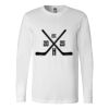 Premium Soft Cotton Long Sleeve Tee - Full Color Printing Thumbnail