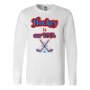 Premium Soft Cotton Long Sleeve Tee - Full Color Printing Thumbnail