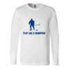 Premium Soft Cotton Long Sleeve Tee - Full Color Printing Thumbnail