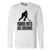 Premium Soft Cotton Long Sleeve Tee - Full Color Printing Thumbnail