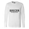 Premium Soft Cotton Long Sleeve Tee - Full Color Printing Thumbnail