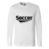 Premium Soft Cotton Long Sleeve Tee - Full Color Printing Thumbnail