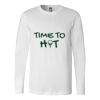 Premium Soft Cotton Long Sleeve Tee - Full Color Printing Thumbnail