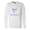 Premium Soft Cotton Long Sleeve Tee - Full Color Printing Thumbnail