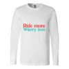 Premium Soft Cotton Long Sleeve Tee - Full Color Printing Thumbnail