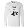 Premium Soft Cotton Long Sleeve Tee - Full Color Printing Thumbnail