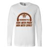 Premium Soft Cotton Long Sleeve Tee - Full Color Printing Thumbnail