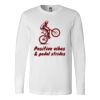 Premium Soft Cotton Long Sleeve Tee - Full Color Printing Thumbnail