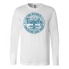 Premium Soft Cotton Long Sleeve Tee - Full Color Printing Thumbnail
