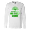 Premium Soft Cotton Long Sleeve Tee - Full Color Printing Thumbnail