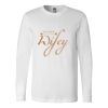 Premium Soft Cotton Long Sleeve Tee - Full Color Printing Thumbnail