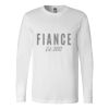 Premium Soft Cotton Long Sleeve Tee - Full Color Printing Thumbnail