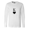 Premium Soft Cotton Long Sleeve Tee - Full Color Printing Thumbnail
