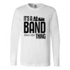 Premium Soft Cotton Long Sleeve Tee - Full Color Printing Thumbnail