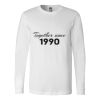 Premium Soft Cotton Long Sleeve Tee - Full Color Printing Thumbnail