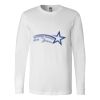 Premium Soft Cotton Long Sleeve Tee - Full Color Printing Thumbnail