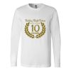 Premium Soft Cotton Long Sleeve Tee - Full Color Printing Thumbnail