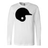Premium Soft Cotton Long Sleeve Tee - Full Color Printing Thumbnail