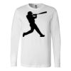 Premium Soft Cotton Long Sleeve Tee - Full Color Printing Thumbnail