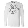 Premium Soft Cotton Long Sleeve Tee - Full Color Printing Thumbnail