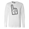 Premium Soft Cotton Long Sleeve Tee - Full Color Printing Thumbnail