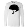 Premium Soft Cotton Long Sleeve Tee - Full Color Printing Thumbnail