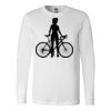 Premium Soft Cotton Long Sleeve Tee - Full Color Printing Thumbnail