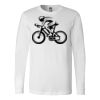 Premium Soft Cotton Long Sleeve Tee - Full Color Printing Thumbnail
