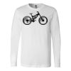 Premium Soft Cotton Long Sleeve Tee - Full Color Printing Thumbnail