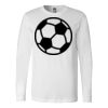 Premium Soft Cotton Long Sleeve Tee - Full Color Printing Thumbnail