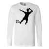 Premium Soft Cotton Long Sleeve Tee - Full Color Printing Thumbnail