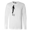 Premium Soft Cotton Long Sleeve Tee - Full Color Printing Thumbnail