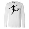 Premium Soft Cotton Long Sleeve Tee - Full Color Printing Thumbnail