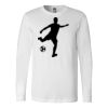 Premium Soft Cotton Long Sleeve Tee - Full Color Printing Thumbnail