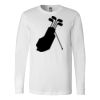 Premium Soft Cotton Long Sleeve Tee - Full Color Printing Thumbnail