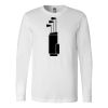 Premium Soft Cotton Long Sleeve Tee - Full Color Printing Thumbnail